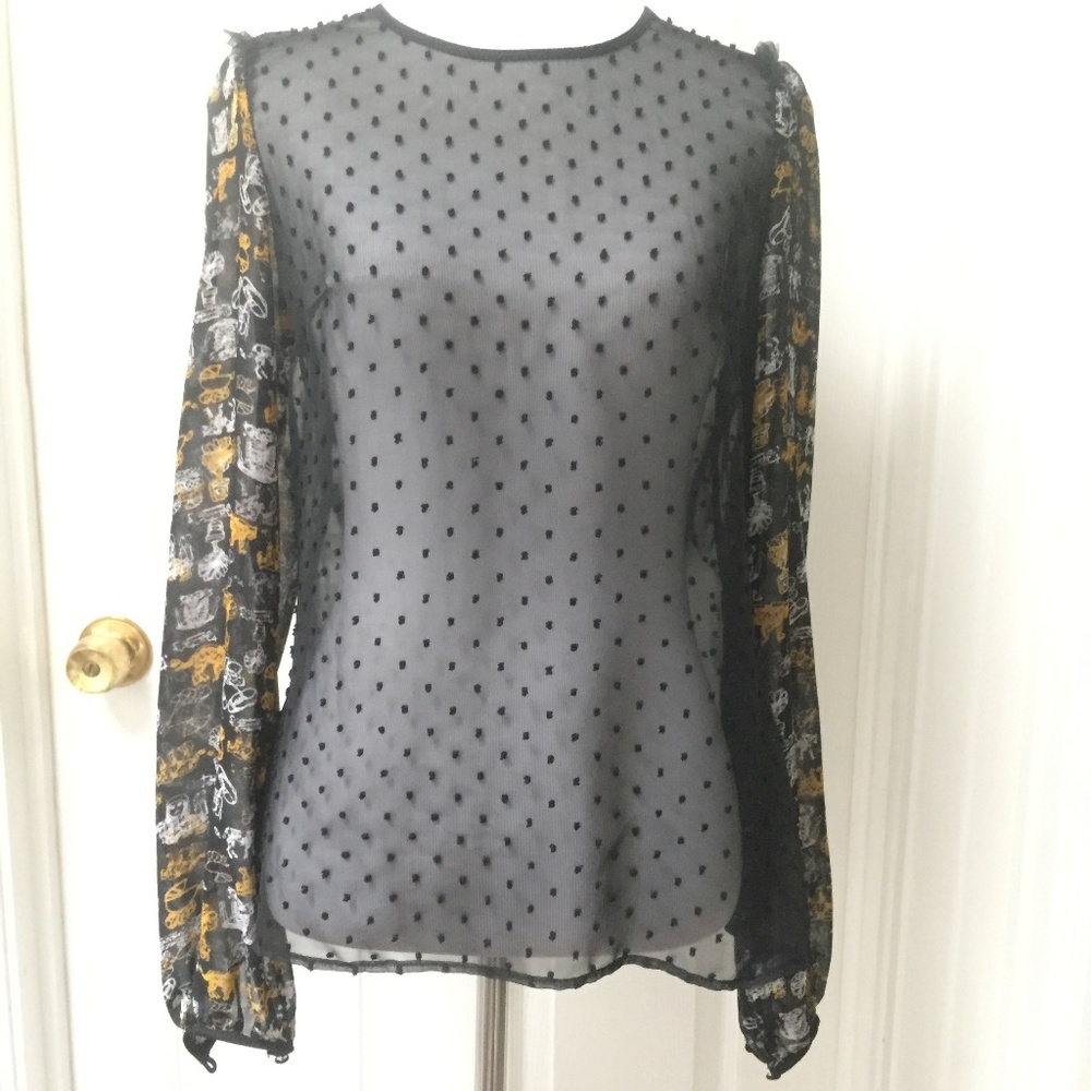 Rodarte for Target - sheer blouse
